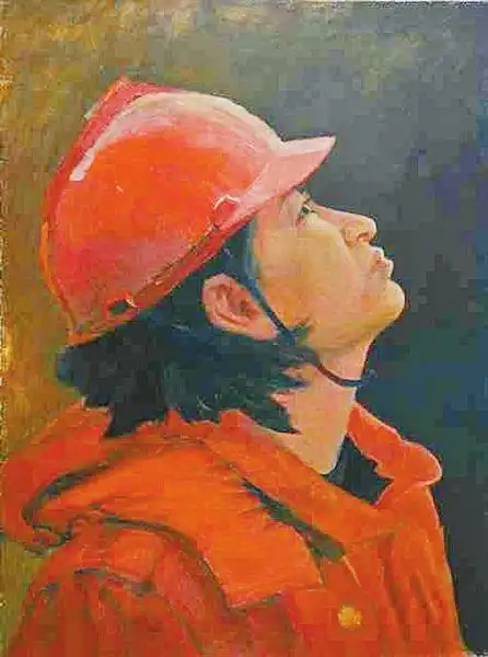 【画家笔下的石油工人】