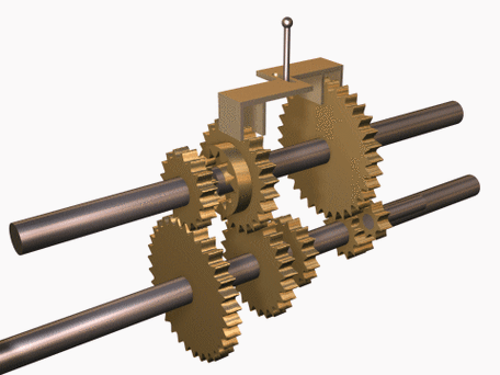 齿轮传动动画集锦