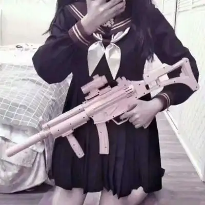 拿枪女头‖人世风灯 向死而生 67_女生头像_我要个性网