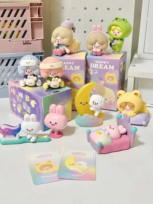 现货rico梦境确认款盲盒联名潮玩可爱摆件手办礼物网红少女心正版