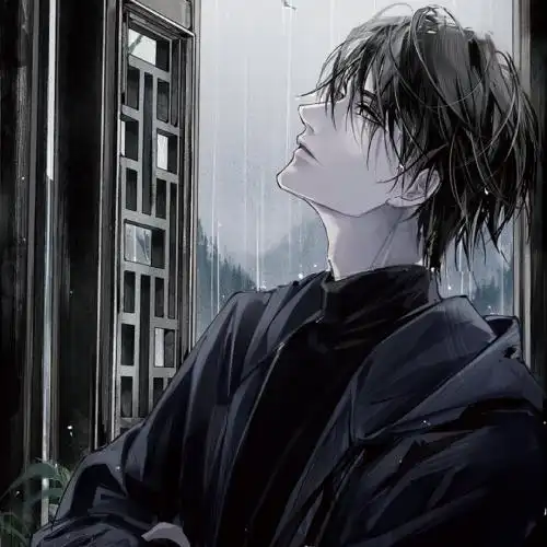 唯美男生动漫头像高清擦掉眼泪我依旧是王更是帅气