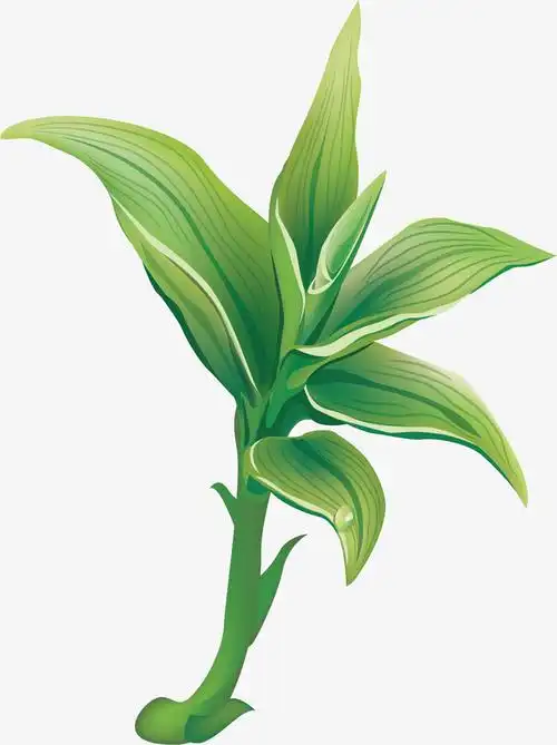 植物绿叶矢量图素材免费下载_觅元素