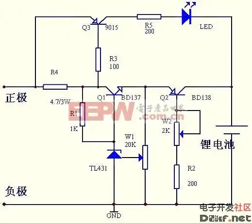 锂电池充电电路原理及应用-其他信号产生器电路图-电子产品世界
