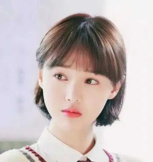 短发的郑爽,清甜可口!