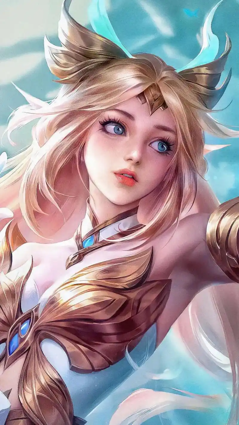 自由在向往更远的自由#艾琳 #手机壁纸 #王者荣耀#抖音图文 - 抖音