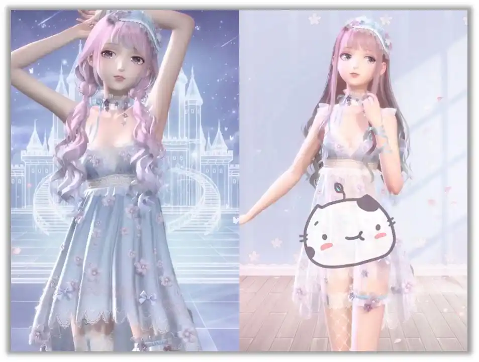 闪耀暖暖永不互通的特供套台服馋它已久夜来香真的太可惜