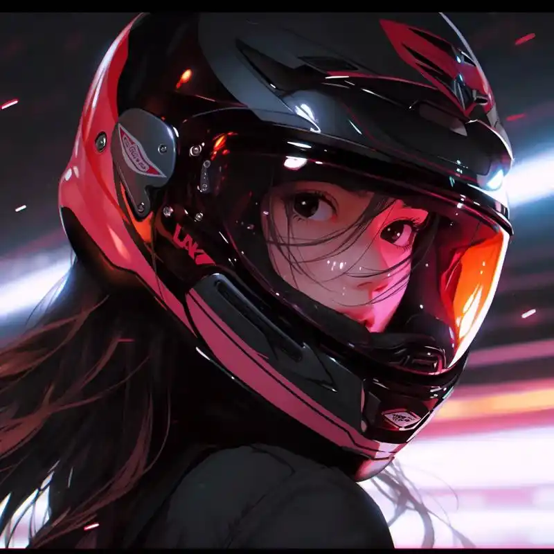 旧漫头像丨机车少女 这样酷酷的机车少女谁不爱啊