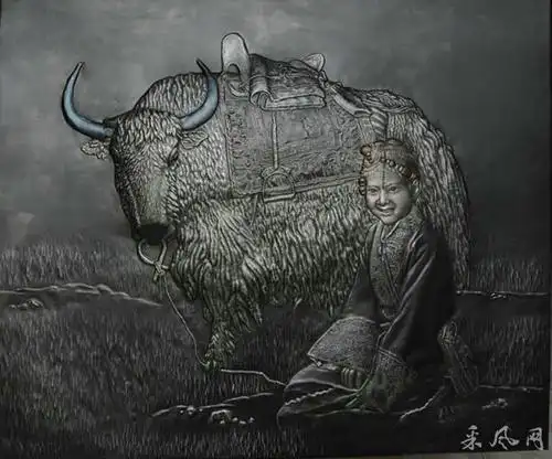 艺术,在反复敲打之间——郭海博铁板浮雕艺术管窥