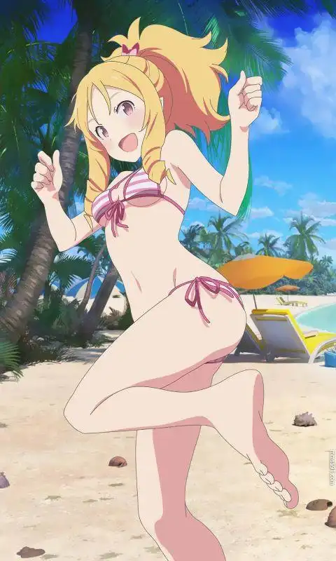 埃罗芒阿老师小说家金发萝莉山田妖精手机壁纸图片(5)