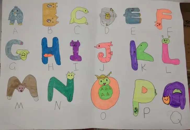 三年级英语学科活动作品展