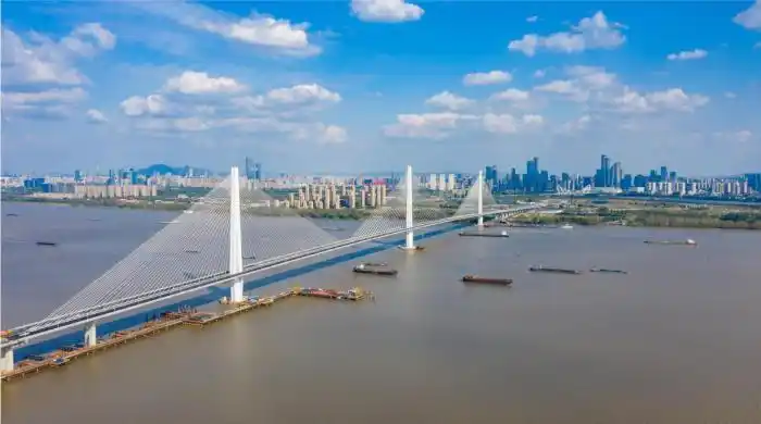 南京长江五桥:"我是江豚的好朋友"