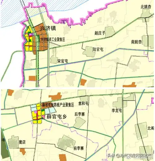 沧县最新规划图曝光,撤县划区或许成为泡影?