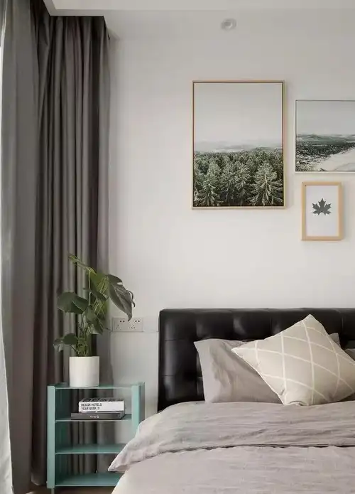 112㎡清新北欧风,为何他家的客厅电视半墙造型这么受人关注?