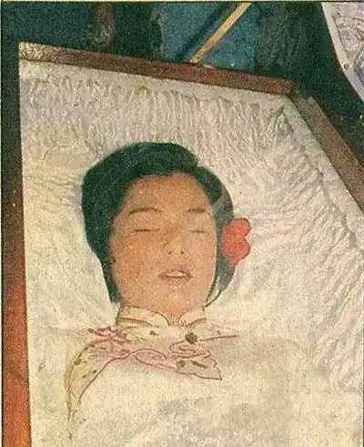 "黄蓉"翁美玲葬礼现场,刘德华,梁朝伟扶灵,黄日华泣不成声