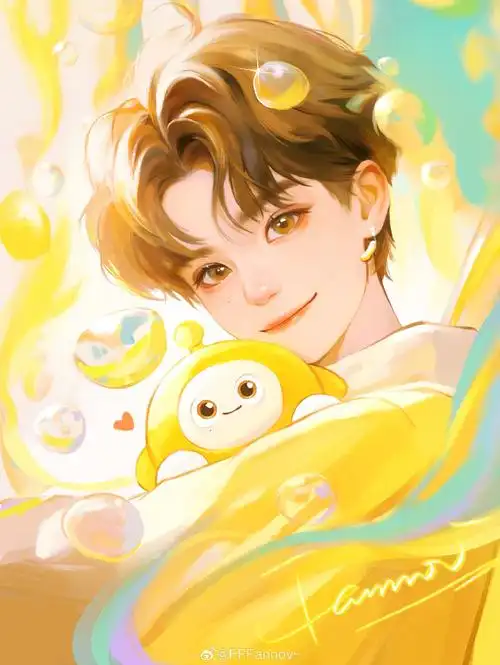 黄明昊蛋仔派对品牌大使##pick你的星画手##超话创作官