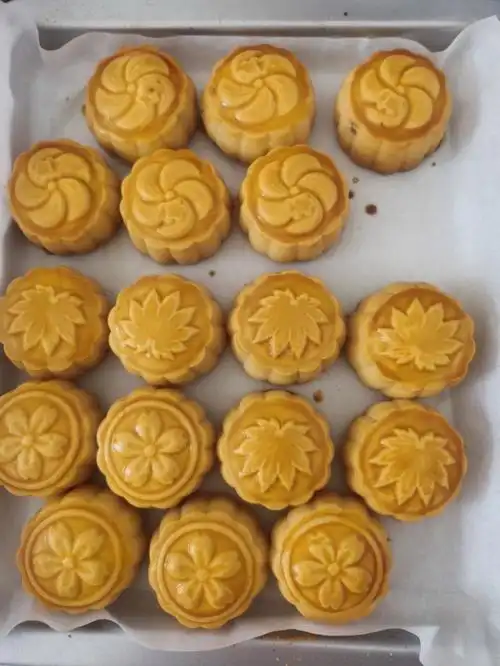 超简单的月饼做法