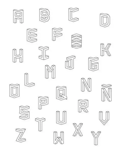 创意英文字母设计