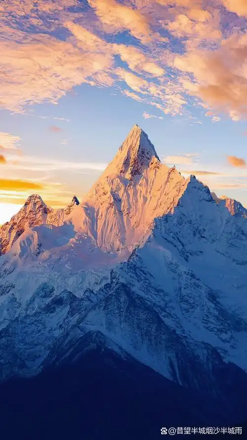 听说看到日照金山的人会幸运一整年,我国最美九大雪山你都去过那几个?