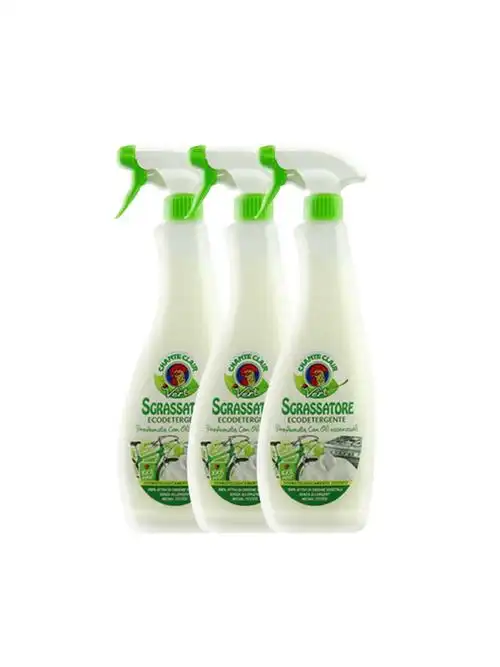 2瓶意大利大公鸡多功能清洁剂青柠味625ml2厨房重油污净小白鞋清洁多