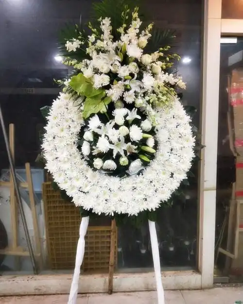 儒涛 鲜花速递花圈花篮悼念祭奠葬礼用品同城配送上海北京天津花店