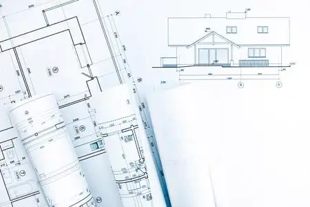 建筑图纸的尺寸图片-建筑图纸的尺寸素材-建筑图纸的尺寸插画-摄图新