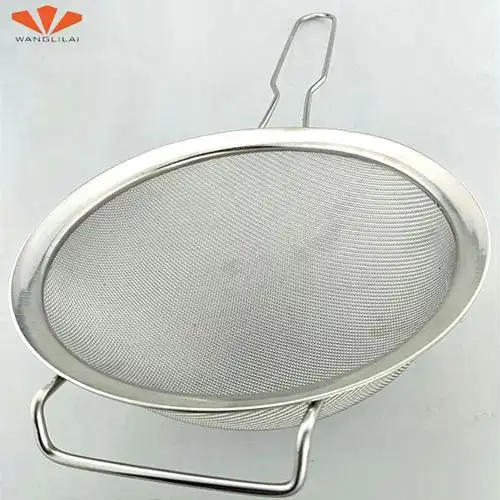 旺利来不锈钢油格过滤网漏勺油漏40目油隔大油沥油炸捞勺酒店用品