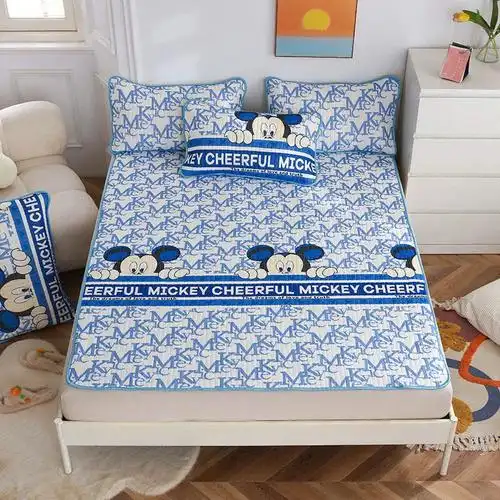 新品上新正版授权迪士尼大版卡通乳胶凉席