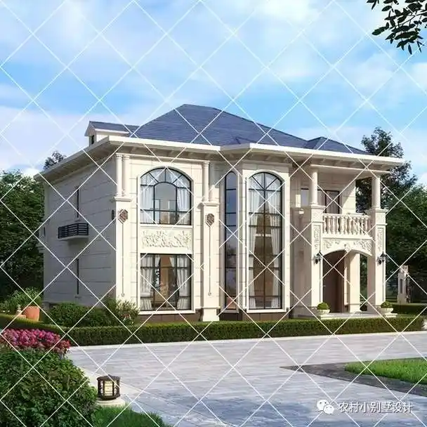 20套带八角窗设计的农村自建房别墅,不仅造型好看,采光也极佳别墅