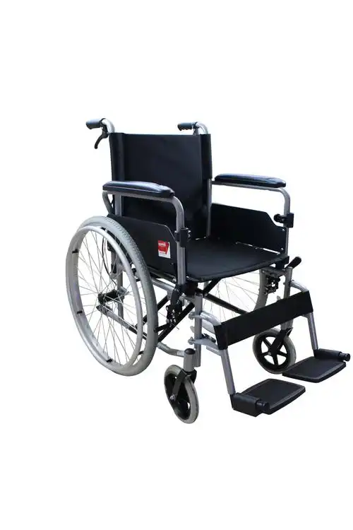 铝合金手推轮椅车xsl208座宽46cm