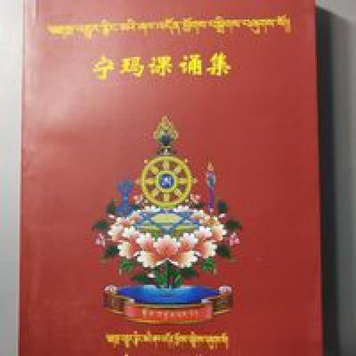 宁玛课诵集 藏文中文 八吉祥颂 怀业祈祷文 二十一度母赞32k410页