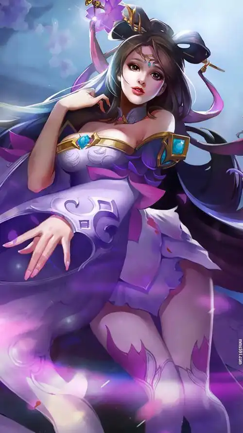 王者荣耀游戏美女貂蝉风骚美丽高清手机壁纸图片集(3)