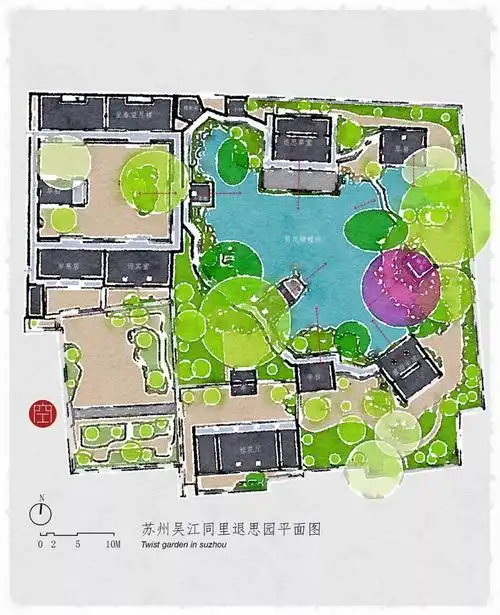 而苏州吴江同里古镇的退思园,还更纠结一些——"退思"二字来源于