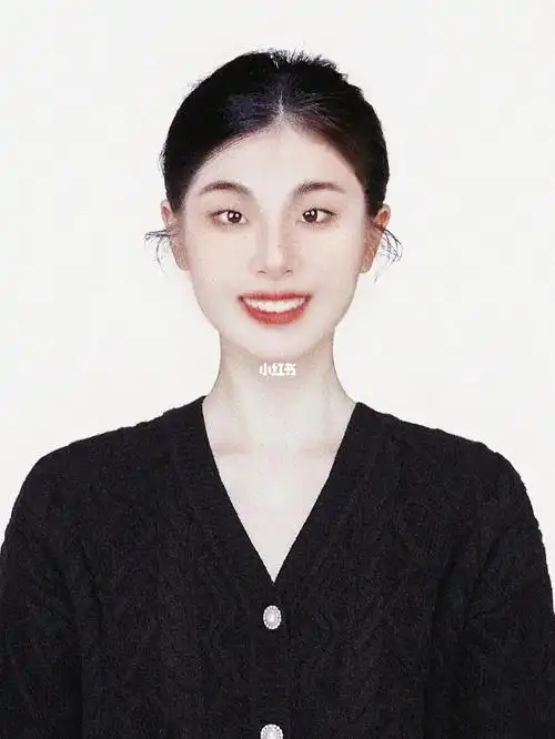 证件照p图快来看看我的美商够吗哈哈哈