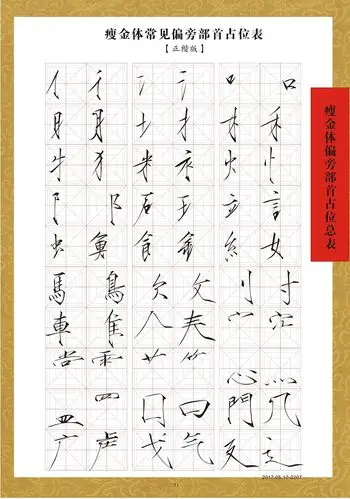 瘦金体初学者笔墨纸好物分享