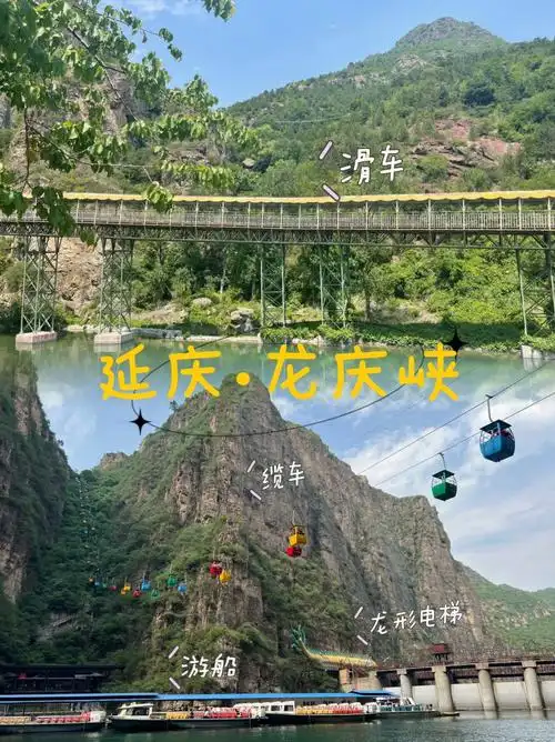 北京游记366龙庆峡不用爬山的夏日消暑