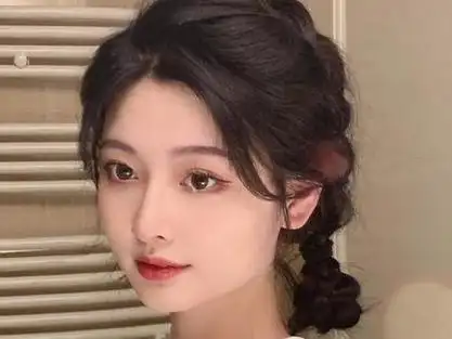 编发教程 #丸子头 #艾特你想艾特的人 #方圆脸34701:01@琪琪种草恢行