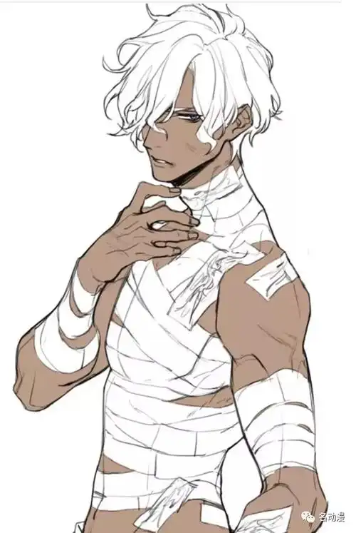 灵活运用人体动态素材让钢铁直男变软妹