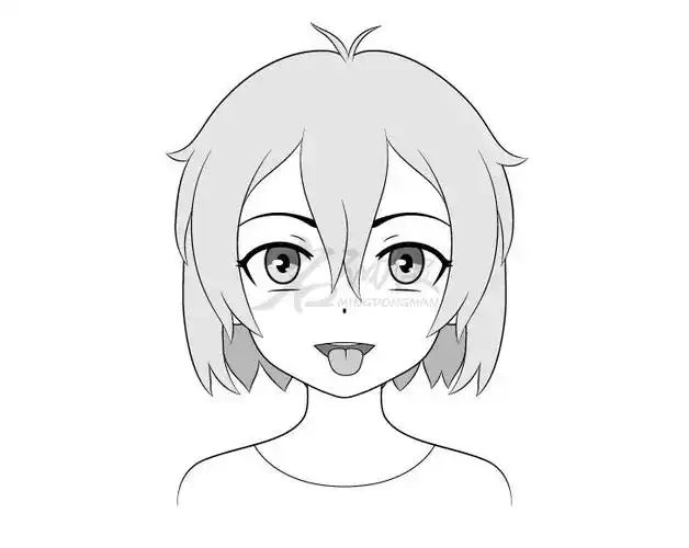 这就是小编给大家带来本期的四种不同的动漫人物面部表情与舌头的画法