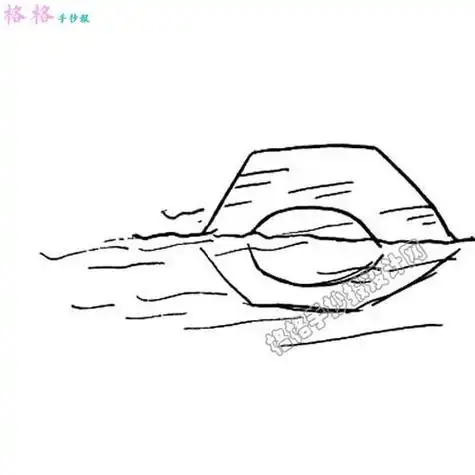 湖简笔画湖简笔画图片
