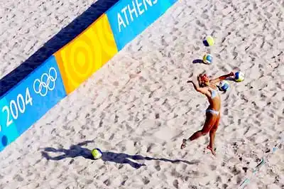 女子沙滩排球就是性感