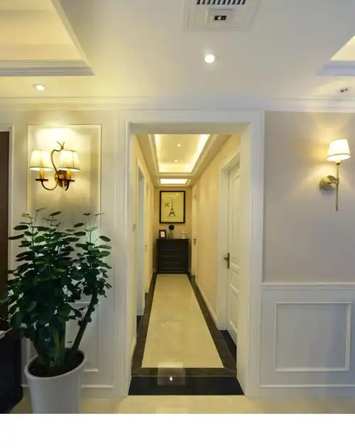 美式过道效果图欣赏 – 设计本装修效果图