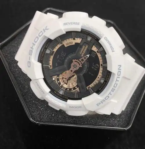 全新casio 卡西欧 g-shock 树脂 黑色 石英机芯 ga110rg-7a