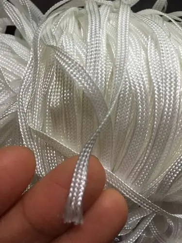 锦纶服装涤纶平纹光滑撑带扁绳带子单层毫米绳子