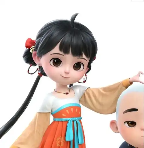 阿巳和小铃铛的情侣头像