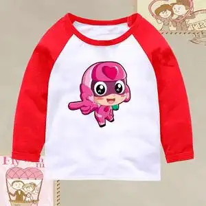 男童 女童 纯棉开心超人长袖t恤 甜心宝贝童装衣服小孩宝宝亲子装