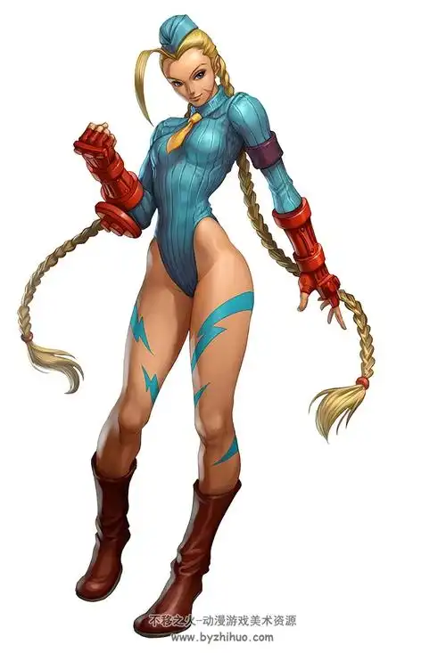 街霸 角色立绘图集分享 128p