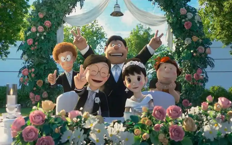 2020年哆啦a梦伴我同行2大雄静香结婚啦60帧预告片