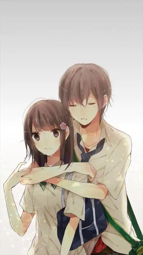 手绘二次元动漫美女高清手机壁纸