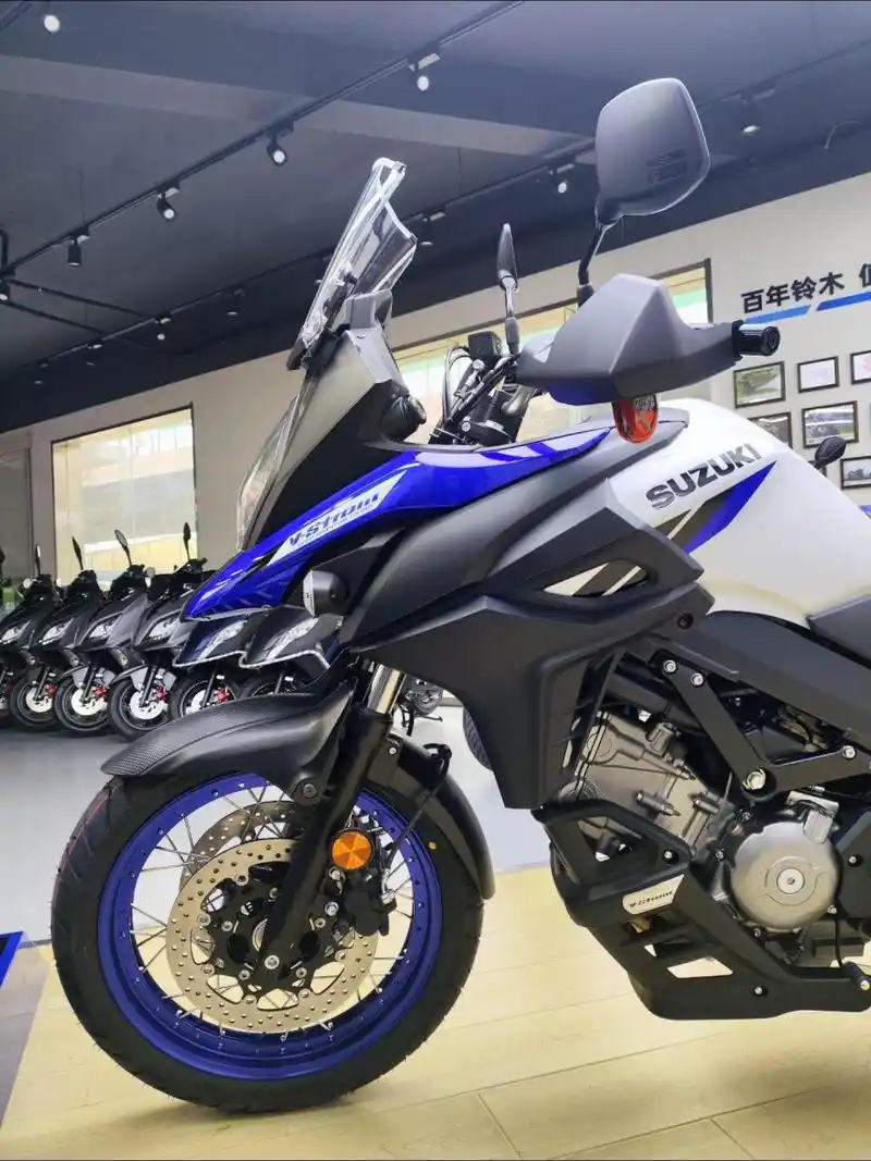 23款铃木dl650活力蓝启