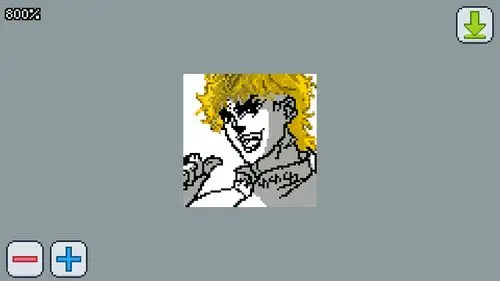 像素画jojo系列你以为是原版画风吗其实是我像素画哒